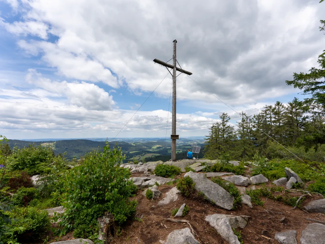 Käsplatte bei Sankt Englmar im Bayerischen Wald