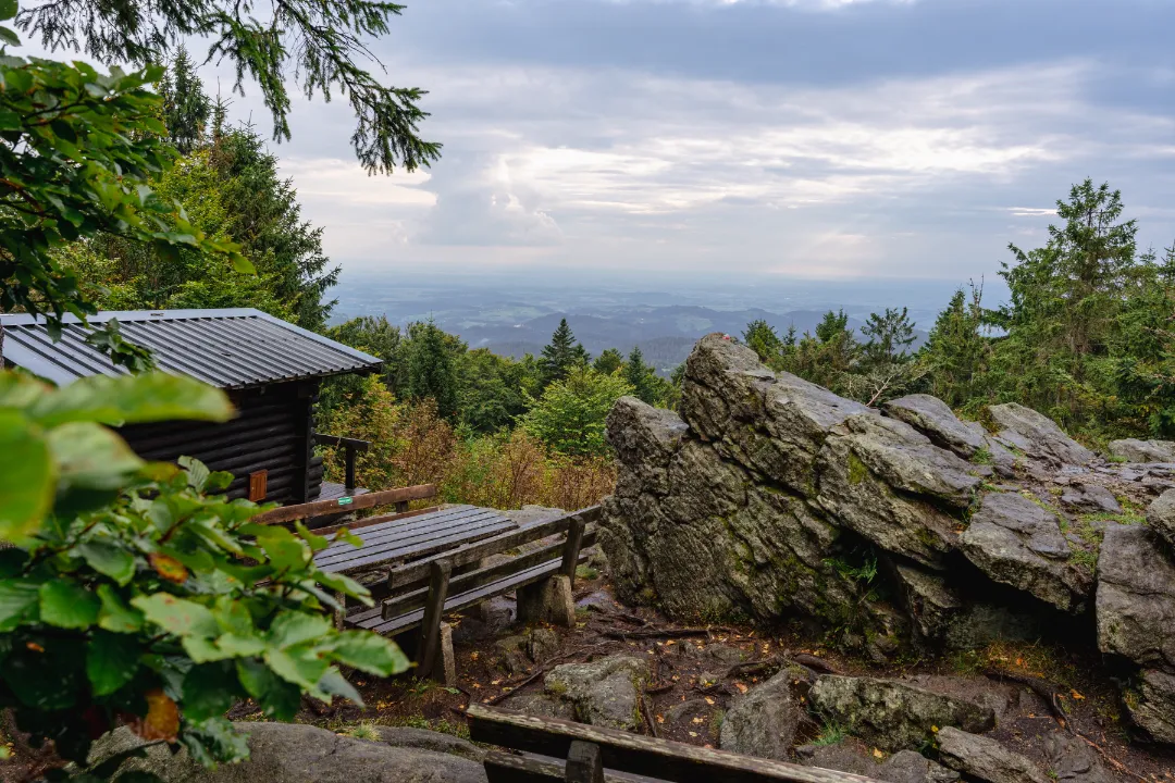 Knogl Gipfel bei Sankt Englmar im Bayerischen Wald (Foto 2)