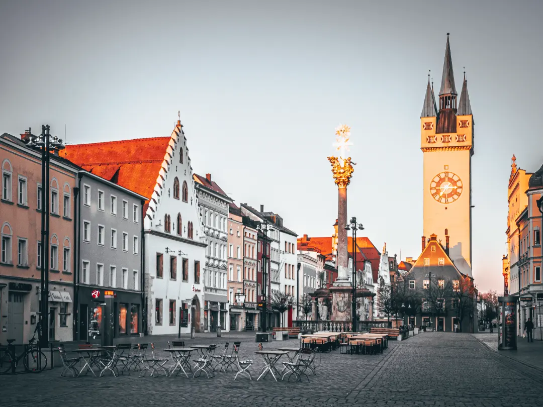 Stadtplatz von Straubing