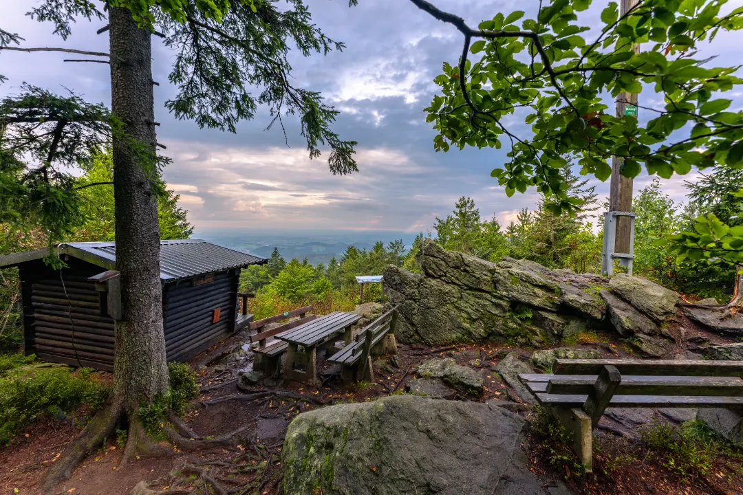 Wanderung zum Knogl (1.056 m) bei Sankt Englmar